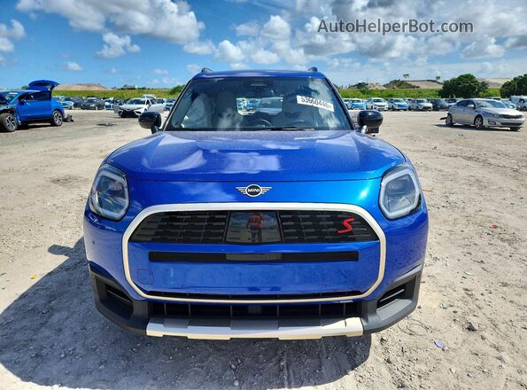 WMZ23GA01S7P94282 2025 MINI COUNTRYMAN Blue Front view