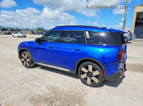 WMZ23GA01S7P94282 2025 MINI COUNTRYMAN Blue Rear left