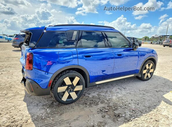 WMZ23GA01S7P94282 2025 MINI COUNTRYMAN Blue Rear right