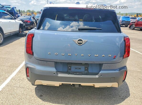 WMZ23GA05S7S05718 2025 MINI COUNTRYMAN Blue Հետևի տեսք