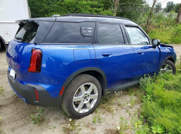 WMZ23GA05T7V32332 2026 MINI COUNTRYMAN Blue Задня права чверть