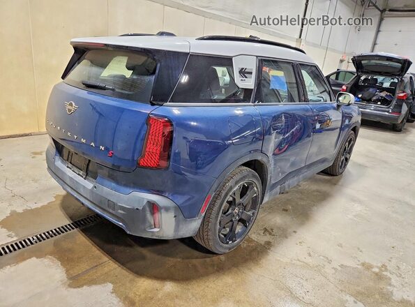 WMZ23GA08S7T57654 2025 MINI COUNTRYMAN Blue Tył prawy
