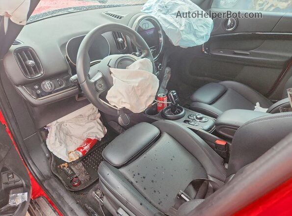 WMZ53BR01P3P55355 2023 MINI COOPER Red Առջևի վահանակի տեսք