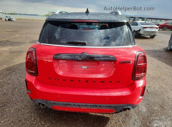 WMZ53BR01P3P55355 2023 MINI COOPER Red Հետևի տեսք