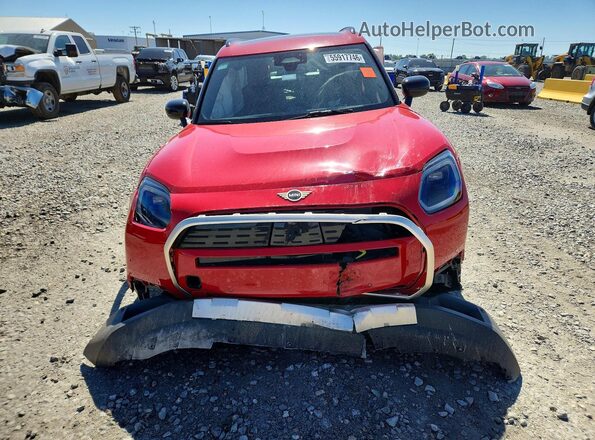 WMZ53GA01S7R68638 2025 MINI COUNTRYMAN Red Vista frontal