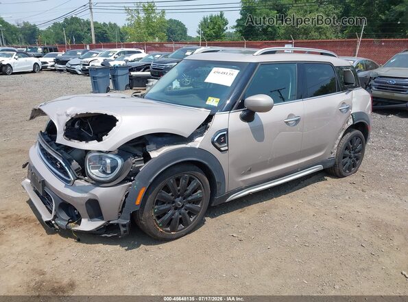 WMZ83BR05N3N26798 2022 MINI COUNTRYMAN Tan Առջևի ձախ երեք քառորդ տեսարան