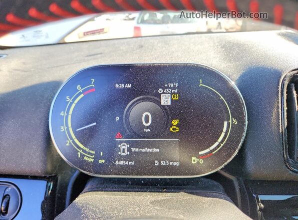 WMZ83BR06M3M95009 2021 MINI COOPER Silver Սարքավորումների վահանակի տեսք