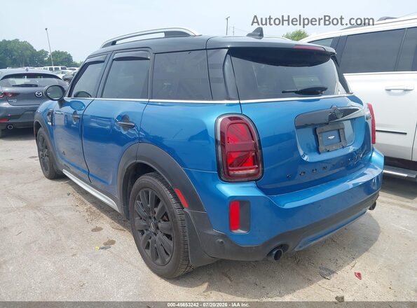 WMZ83BR06P3P69443 2023 MINI COUNTRYMAN Blue Rear left