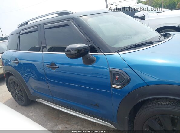 WMZ83BR06P3P69443 2023 MINI COUNTRYMAN Blue Rear interior view