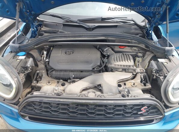 WMZ83BR06P3P69443 2023 MINI COUNTRYMAN Blue Rear view