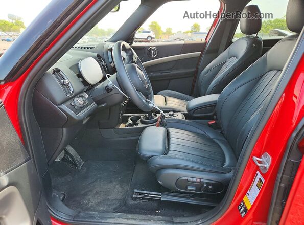 WMZ83BR08P3P55608 2023 MINI COOPER Red Вид салону спереду