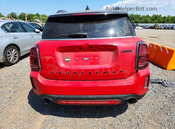 WMZ83BR08P3P55608 2023 MINI COOPER Red Вид ззаду