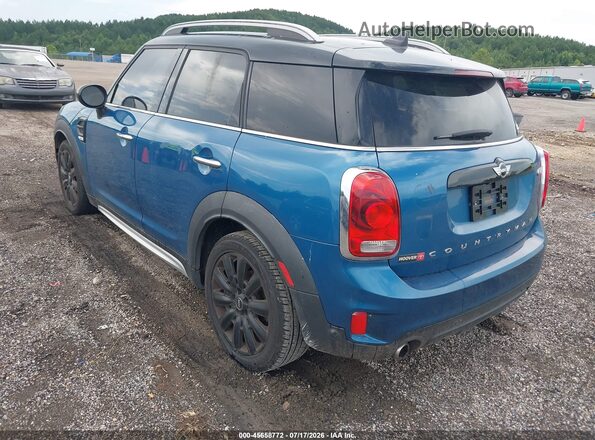 WMZYS7C37J3B63193 2018 MINI COUNTRYMAN Blue Trasero izquierdo