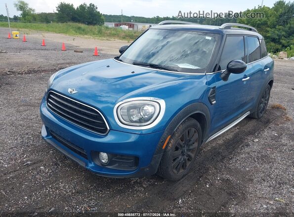 WMZYS7C37J3B63193 2018 MINI COUNTRYMAN Blue Vista tres cuartos delantera izquierda