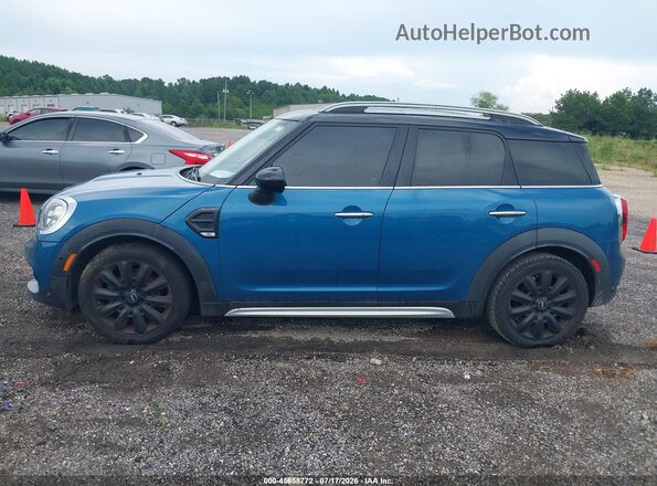 WMZYS7C37J3B63193 2018 MINI COUNTRYMAN Blue Vista interior de 360 grados