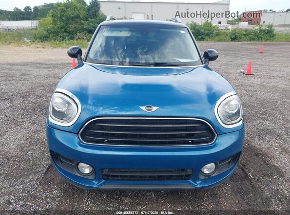 WMZYS7C37J3B63193 2018 MINI COUNTRYMAN Blue Vista frontal
