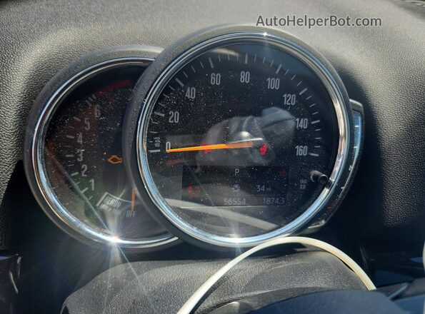 WMZYS7C37J3E08686 2018 MINI COOPER Gray Սարքավորումների վահանակի տեսք