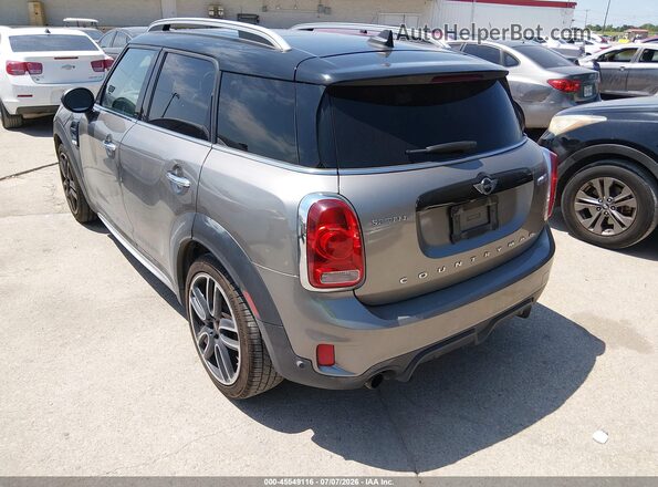 WMZYS7C38H3E06875 2017 MINI COUNTRYMAN Gray Trasero izquierdo