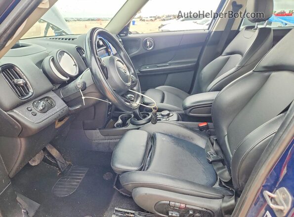 WMZYS7C38J3E07854 2018 MINI COOPER Blue Սալոնի դիմացի տեսք