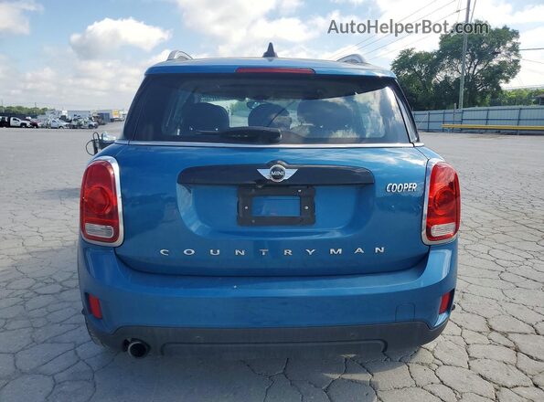 WMZYS7C3XJ3B63169 2018 MINI COOPER Blue უკანა ხედი