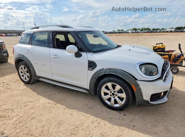 WMZYS7C51K3F45805 2019 MINI COOPER Белый Передняя правая четверть