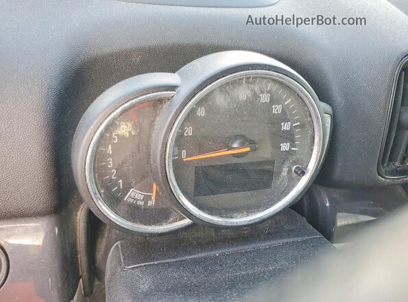 WMZYT3C30J3E93540 2018 MINI COOPER Blue Instrument cluster view