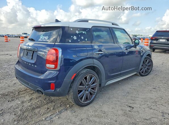 WMZYT3C30J3E93540 2018 MINI COOPER Blue Rear right