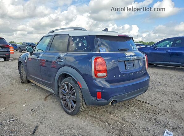 WMZYT3C30J3E93540 2018 MINI COOPER Blue Rear left