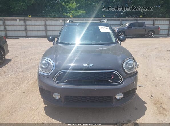 WMZYT3C31J3E00394 2018 MINI COUNTRYMAN Gray Vista del cuadro de instrumentos