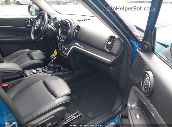 WMZYT3C36J3E93266 2018 MINI COUNTRYMAN Blue Vista interior delantera