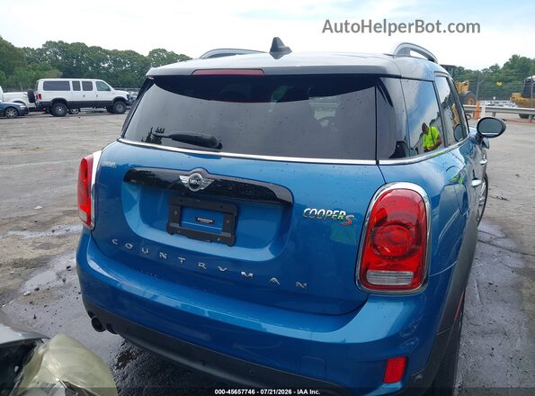 WMZYT3C36J3E93266 2018 MINI COUNTRYMAN Blue 