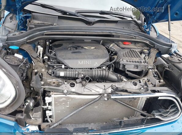 WMZYT3C36J3E93266 2018 MINI COUNTRYMAN Blue Vista trasera