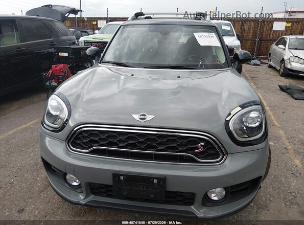 WMZYT5C32H3D81070 2017 MINI COUNTRYMAN Gray Widok zestawu wskaźników