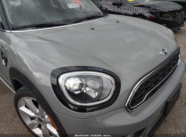 WMZYT5C32H3D81070 2017 MINI COUNTRYMAN Gray Widok z przodu