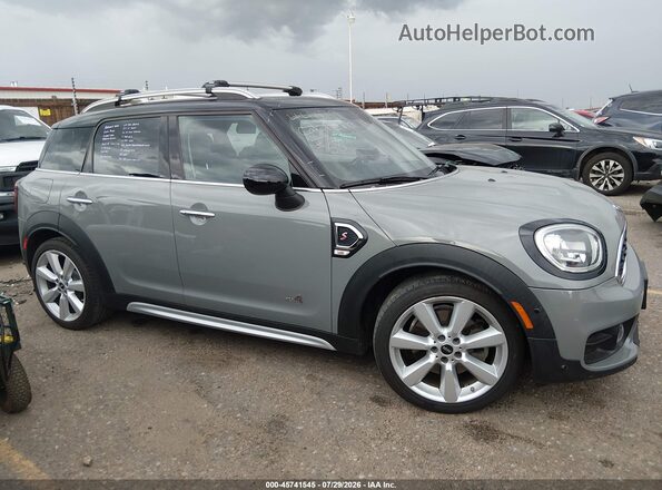 WMZYT5C32H3D81070 2017 MINI COUNTRYMAN Gray Widok wnętrza z tyłu