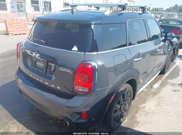 WMZYT5C32J3E69283 2018 MINI COUNTRYMAN Gray Задня права чверть