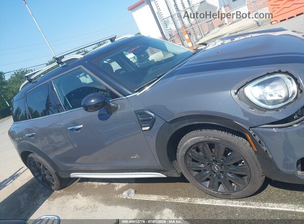 WMZYT5C32J3E69283 2018 MINI COUNTRYMAN Gray Вид задньої частини салону