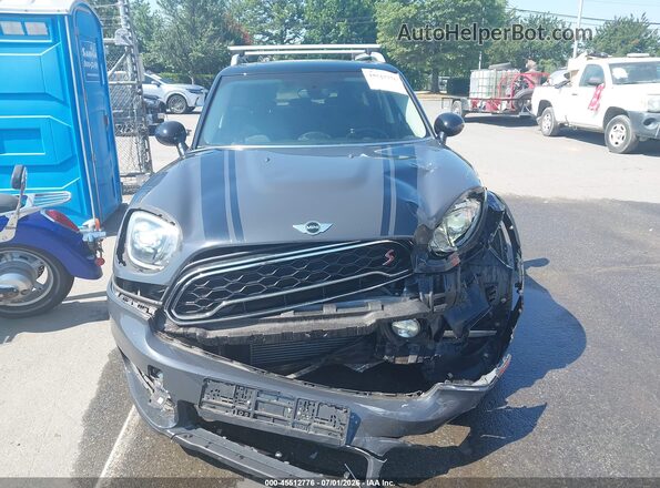 WMZYT5C32J3E69283 2018 MINI COUNTRYMAN Gray Вид щитка приладів