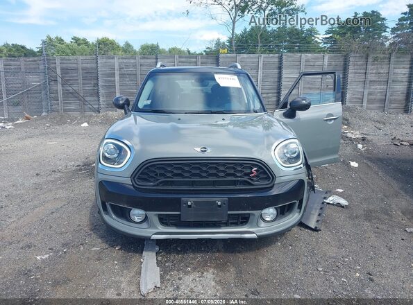 WMZYT5C36H3E18816 2017 MINI COUNTRYMAN Gray Widok zestawu wskaźników