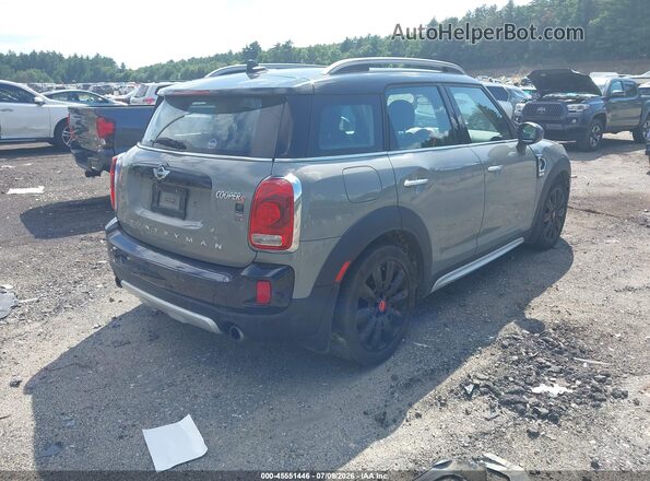 WMZYT5C36H3E18816 2017 MINI COUNTRYMAN Gray Tył prawy