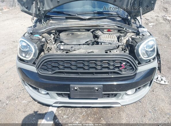 WMZYT5C36H3E18816 2017 MINI COUNTRYMAN Gray Widok z tyłu