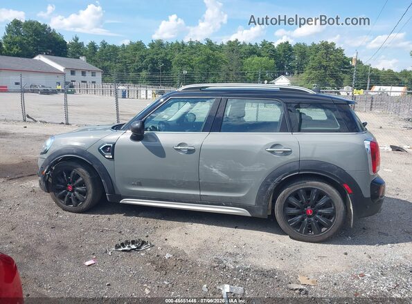 WMZYT5C36H3E18816 2017 MINI COUNTRYMAN Gray Widok wnętrza 360 stopni