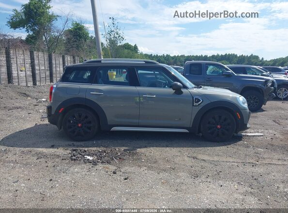 WMZYT5C36H3E18816 2017 MINI COUNTRYMAN Gray Widok wnętrza z tyłu