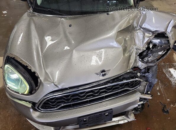 WMZYT5C37J3E60577 2018 MINI COOPER Gray Սալոնի հետևի տեսք
