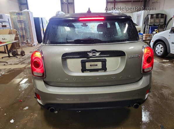 WMZYT5C37J3E60577 2018 MINI COOPER Gray Հետևի տեսք