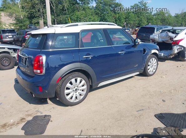 WMZYT5C52K3E64734 2019 MINI COUNTRYMAN Blue უკანა მარჯვენა