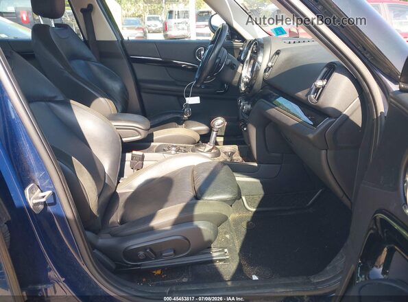 WMZYT5C52K3E64734 2019 MINI COUNTRYMAN Blue წინა სალონის ხედი