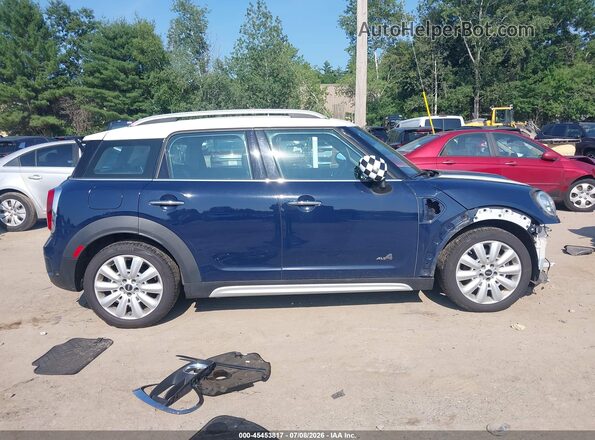 WMZYT5C52K3E64734 2019 MINI COUNTRYMAN Blue ხელსაწყოთა პანელის ხედი