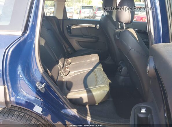 WMZYT5C52K3E64734 2019 MINI COUNTRYMAN Blue უკანა სავარძლების ხედი