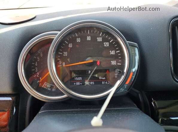 WMZYT5C54K3E63049 2019 MINI COOPER Orange ხელსაწყოთა პანელის ხედი